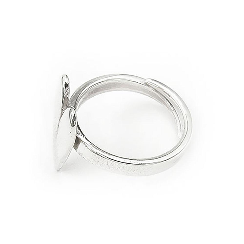 Sydänsormus halk.17.5mm #4