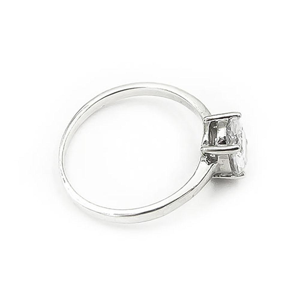 Zirkoniasormus halk.18- lev.1mm #1