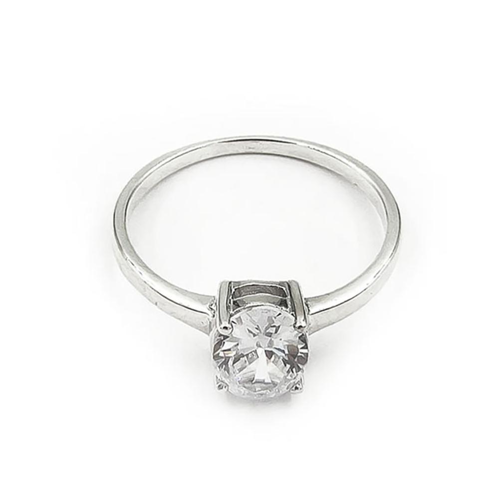 Zirkoniasormus halk.18- lev.1mm #3