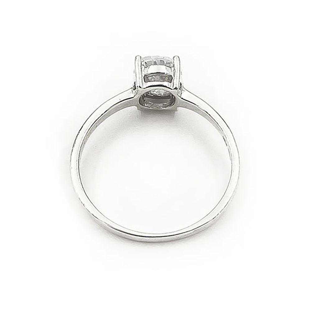 Zirkoniasormus halk.18- lev.1mm #5