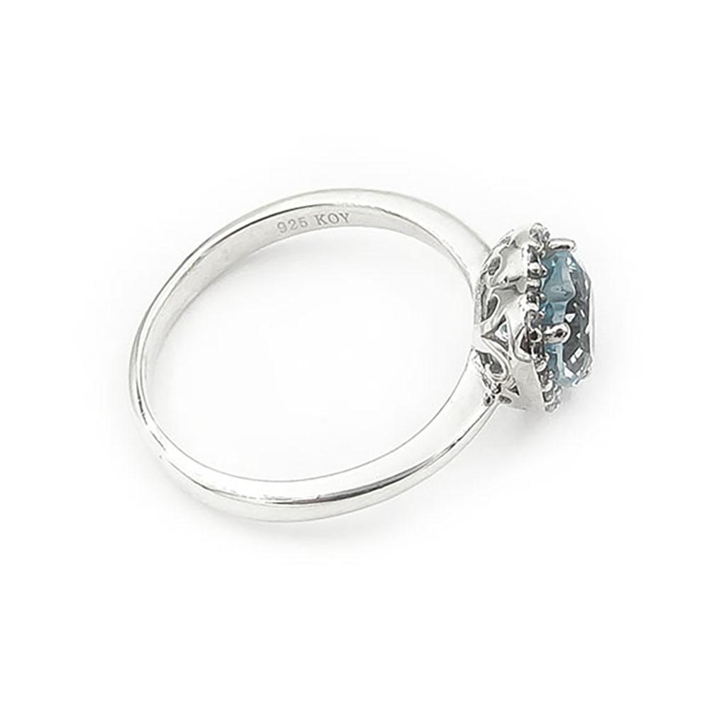 Hopeinen sydänsormus halk.17+ #1