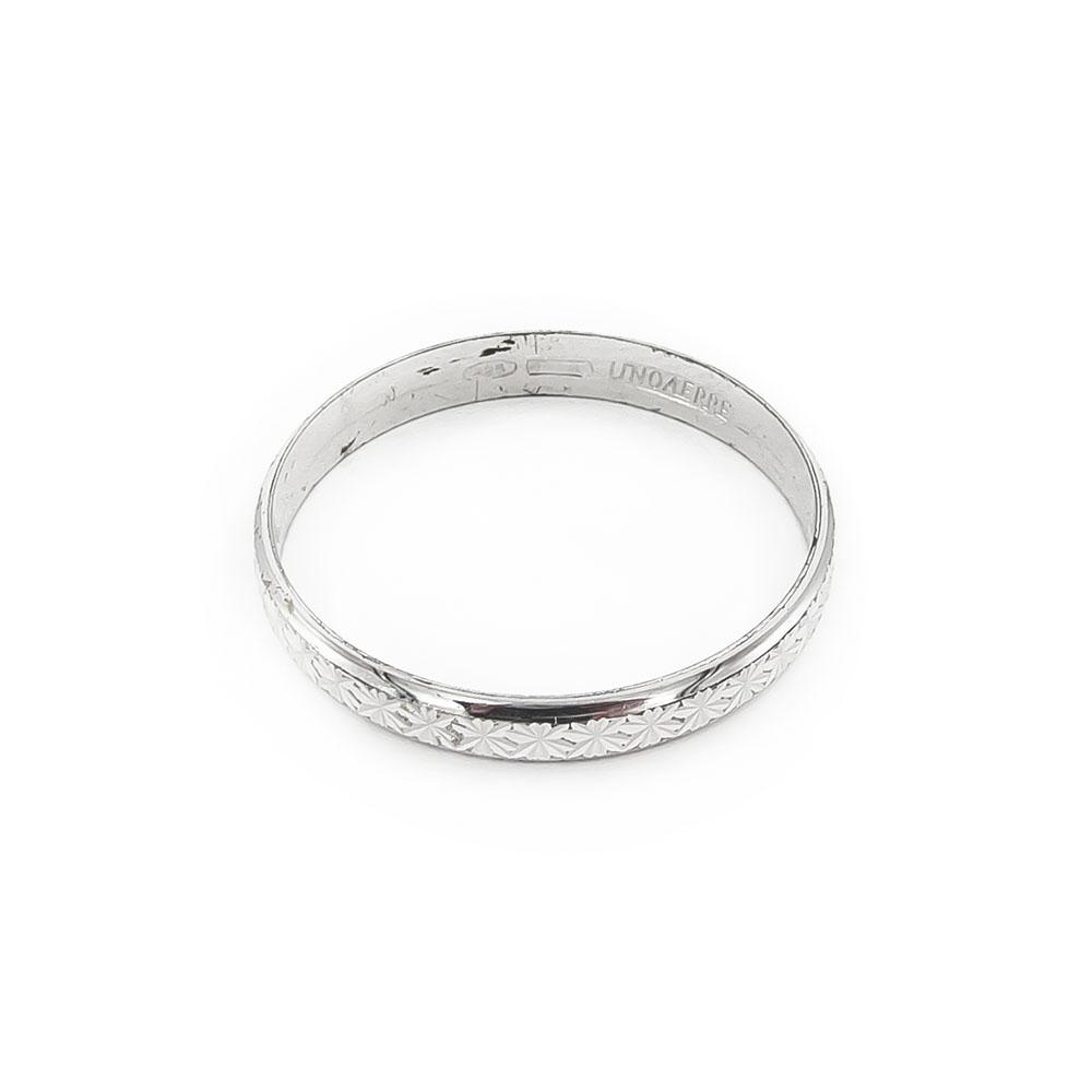 Timanttileikattu sormus halk.21.5mm lev.3mm #3