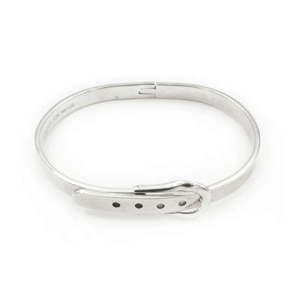 Hopeinen rannerengas halk.60mm #0