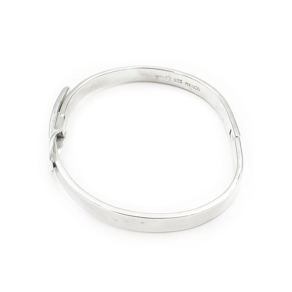 Hopeinen rannerengas halk.60mm #2