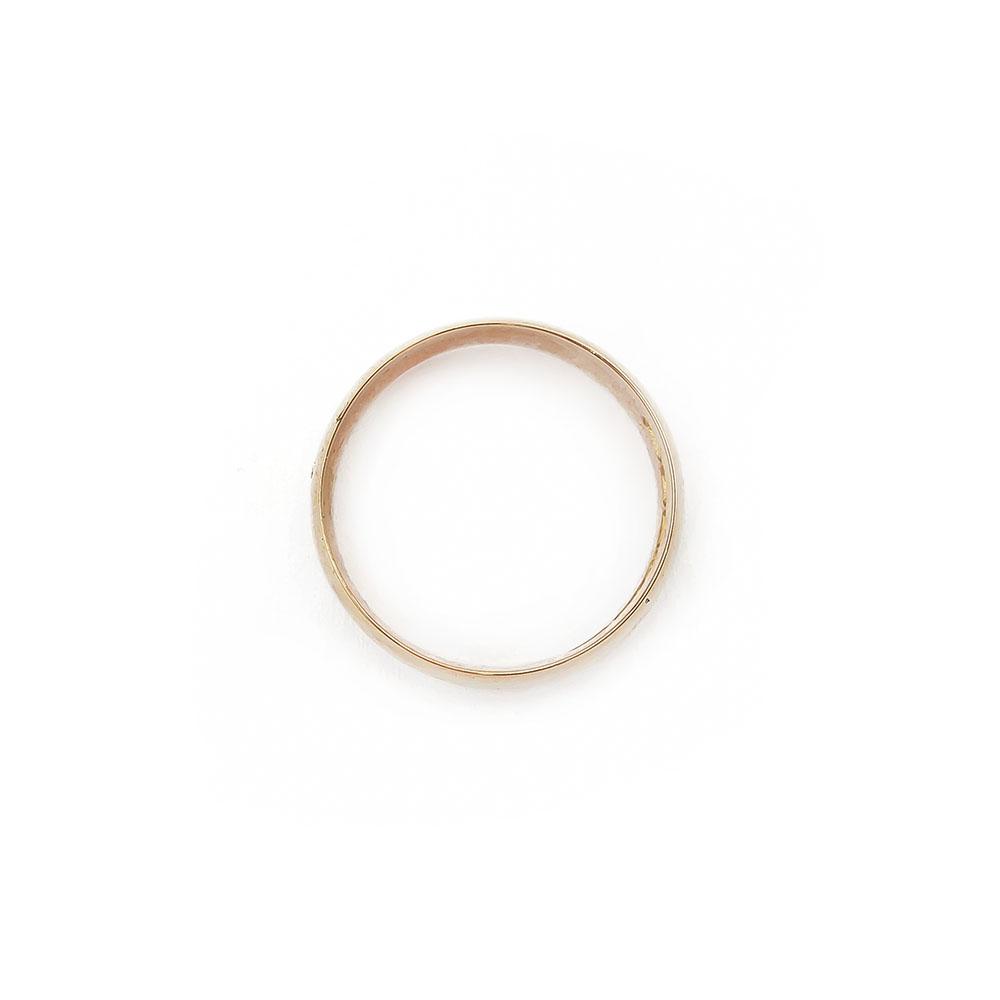 18k 5,5mm sileä sormus 19,25mm v.-63 #2