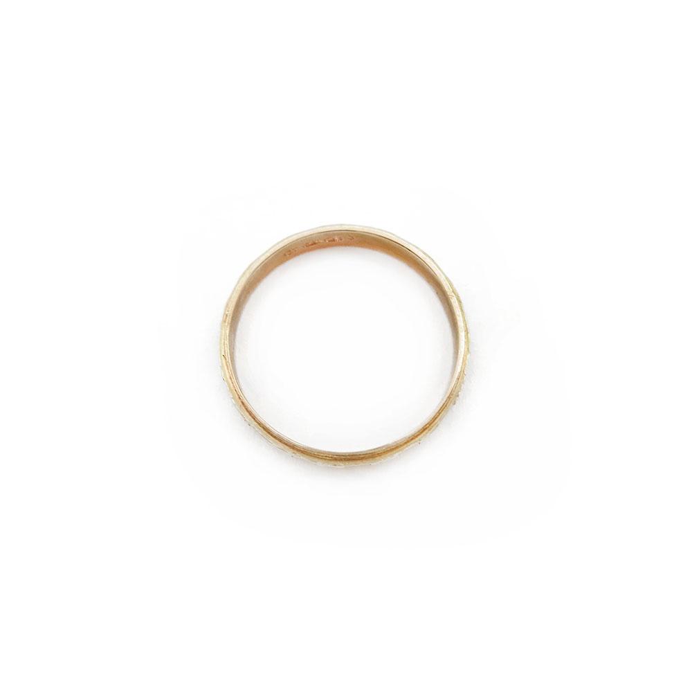 Timanttileikattu kihla sormus 18mm #2