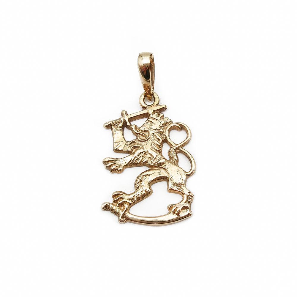 Kultainen suomileijonariipus #0