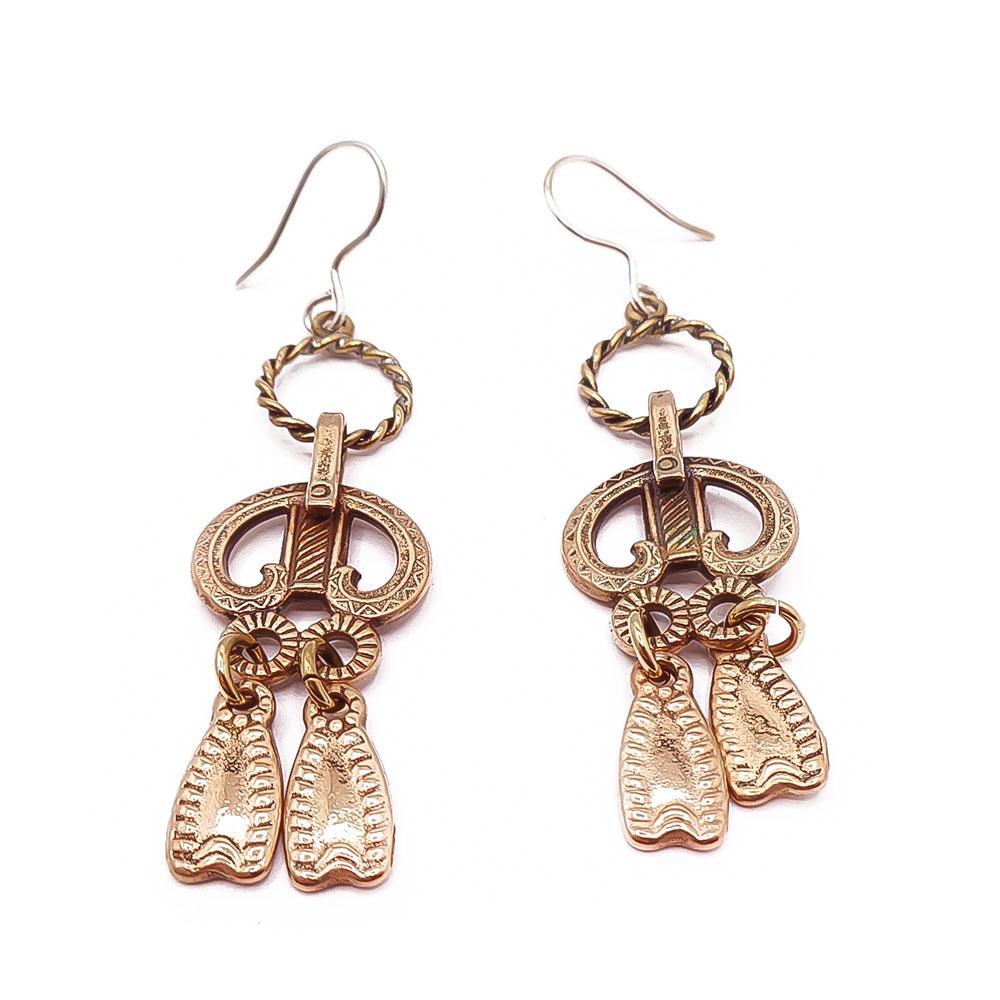 Kalevala korun Viipurin rinkilä korvakorut #0