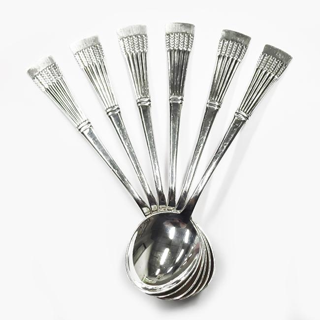 Tähkä kahvilusikat 5kpl v.-67-72 #0