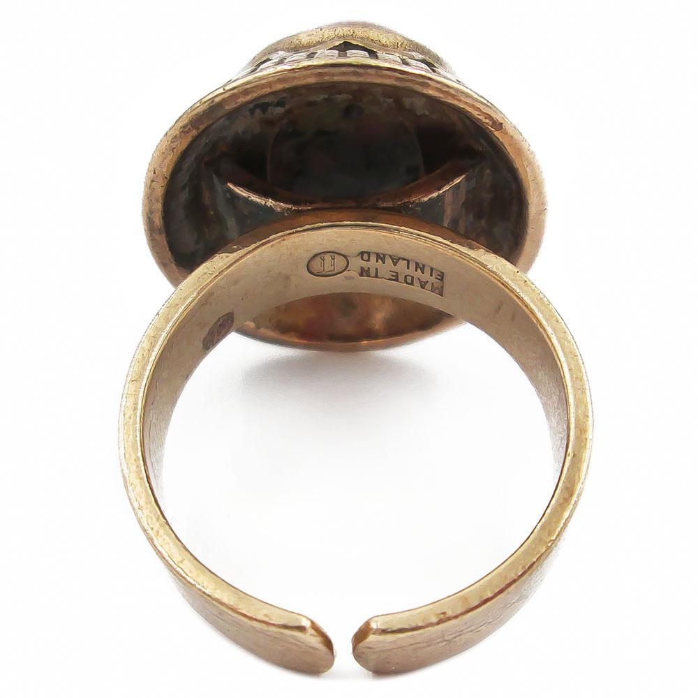 Kalevala Koru Graniittisormus koko 18, säädettävä koko #1