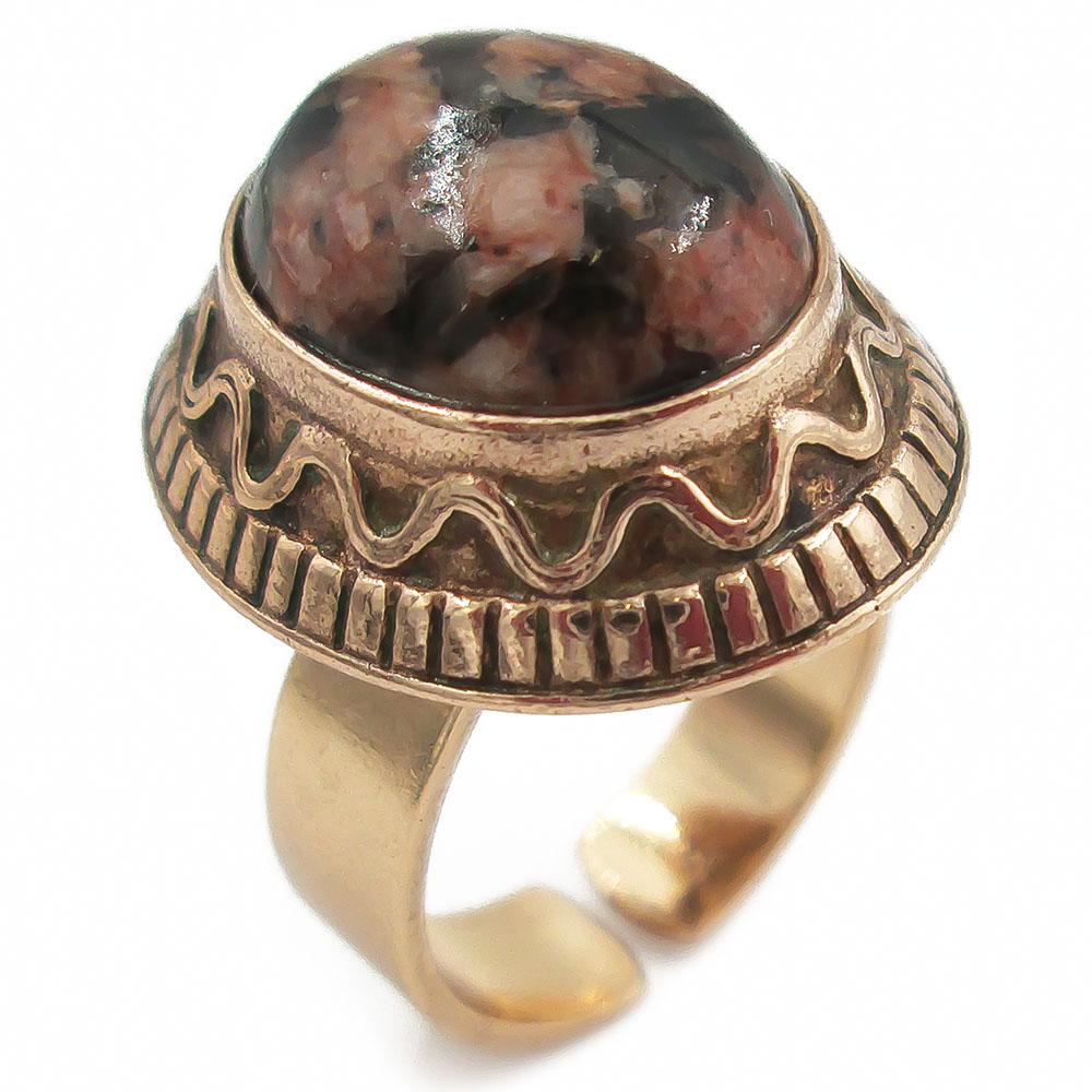 Kalevala Koru Graniittisormus koko 18, säädettävä koko #0