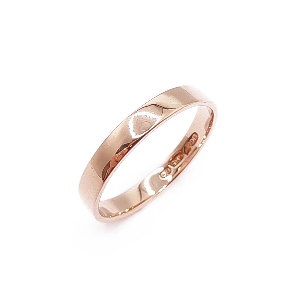 Kultainen flakkakihla 17,5mm 3mm v.-91 #0