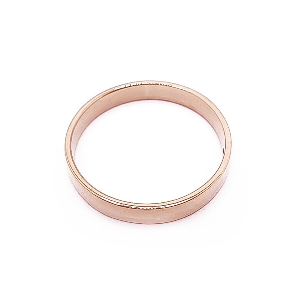 Kultainen flakkakihla 17,5mm 3mm v.-91 #2