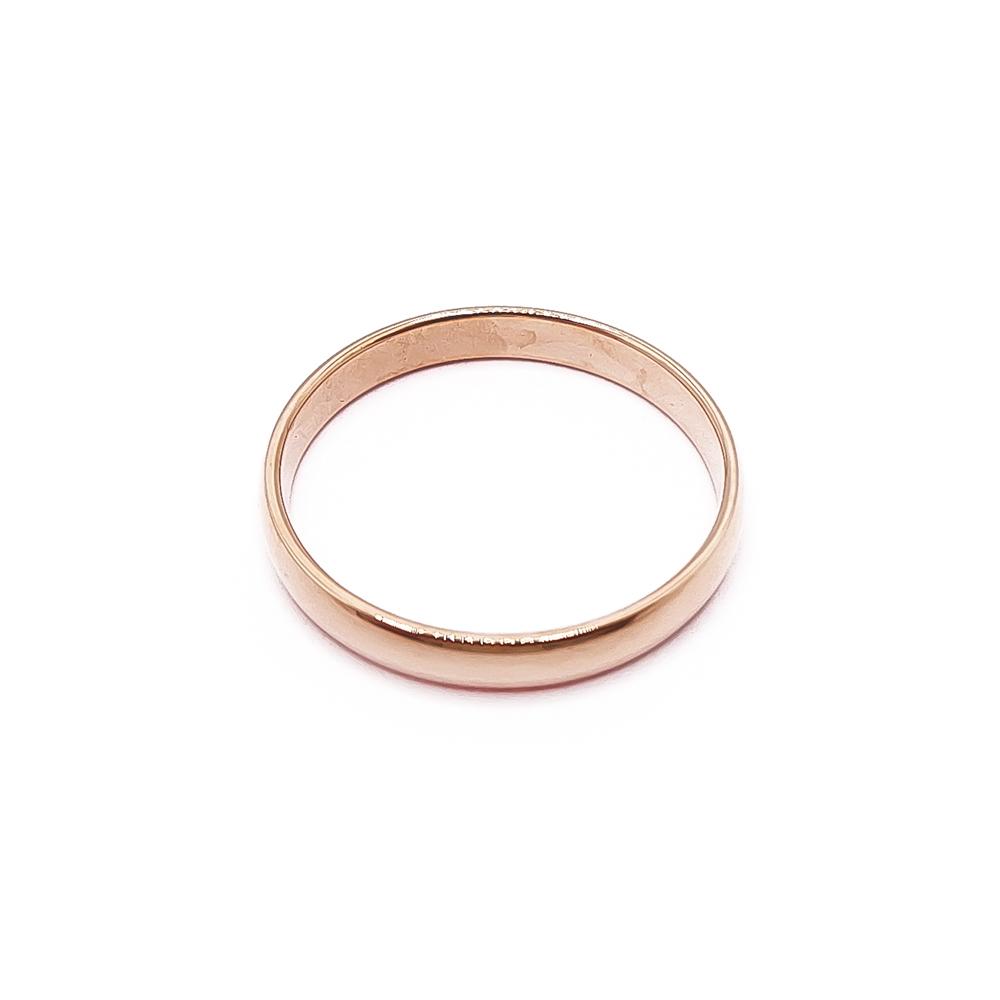 Kultainen kihlasormus 17,5mm 3mm v.-2000 #2