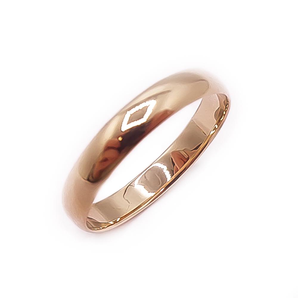 Kultainen kihlasormus 23-mm 4.3mm #0