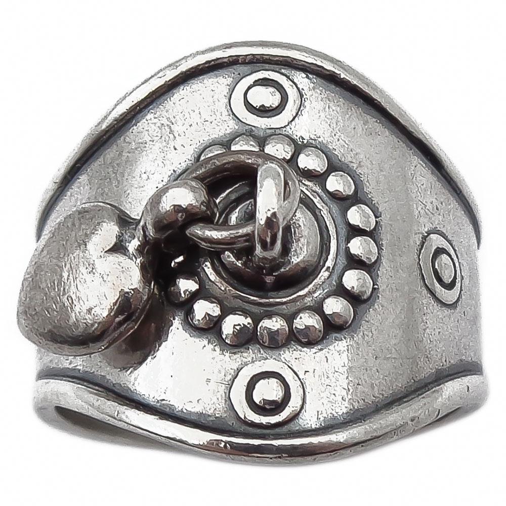 Sydänhelasormus 18,25mm Kalevala Koru #2