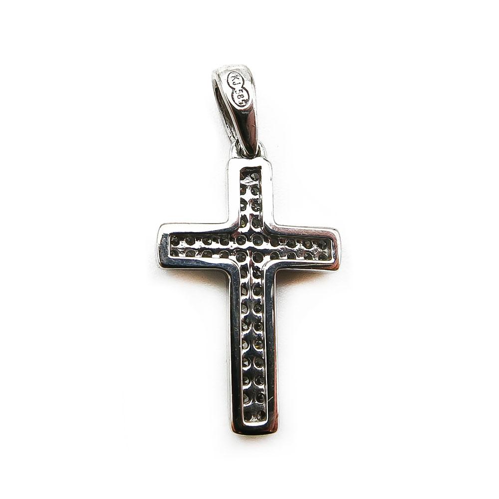 Valkokulta timantti-risti 0,23ct #1