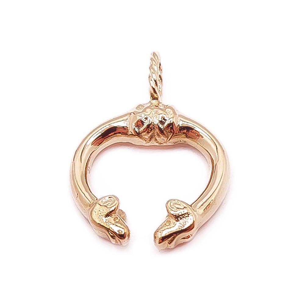 18k Kalevala korun Hirvenpää riipus #0