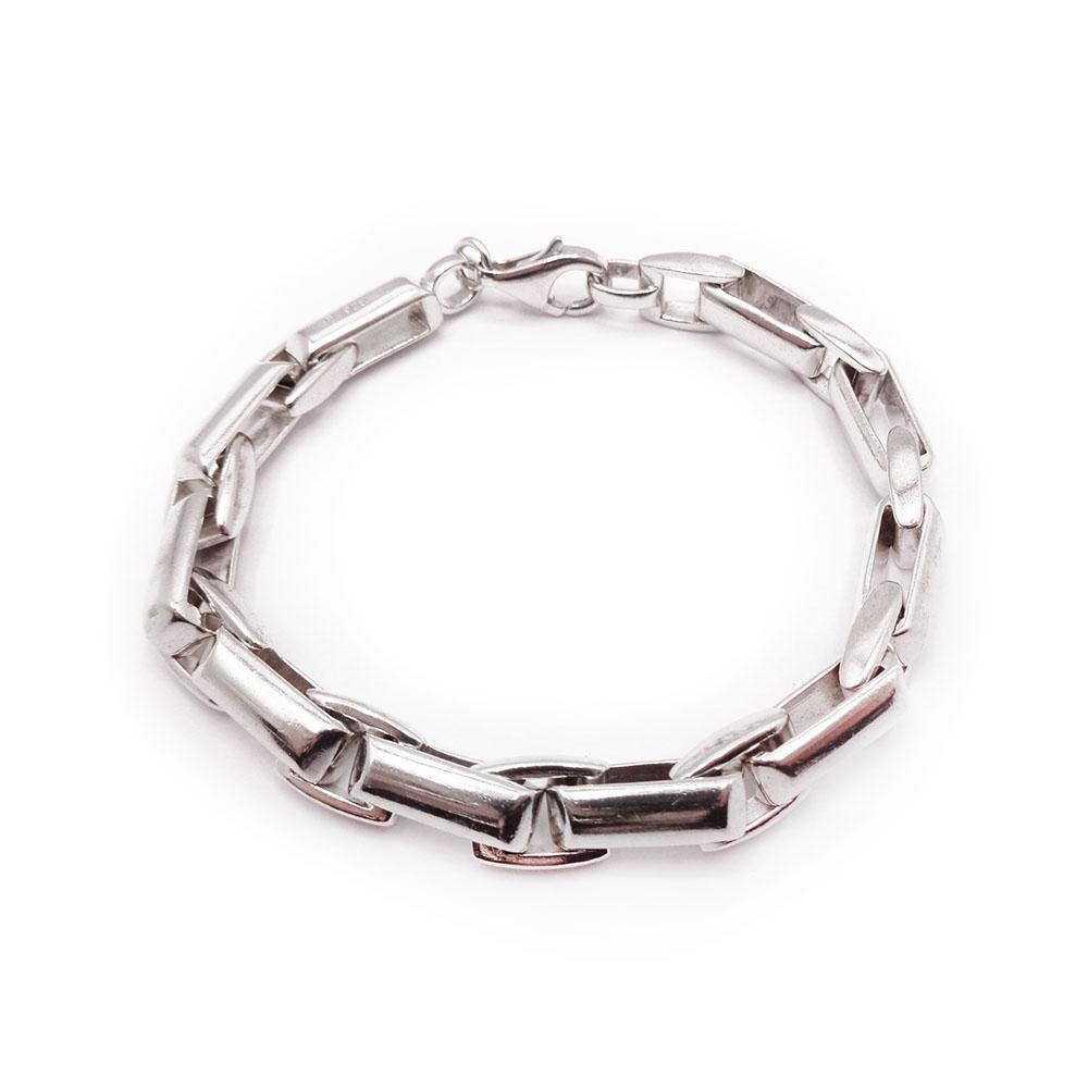 Hopeinen Esprit ranneketju 18,5cm #0