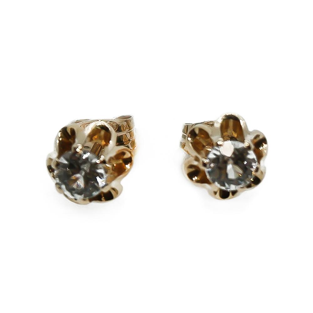 Korvanapit zirkonia #0