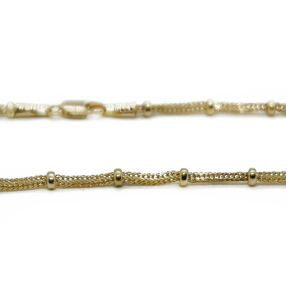 Kultaketju palloilla p.45cm #1