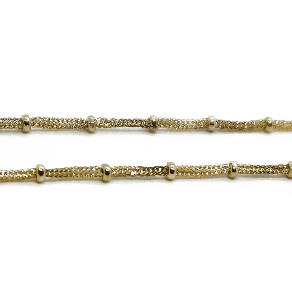 Kultaketju palloilla p.45cm #0