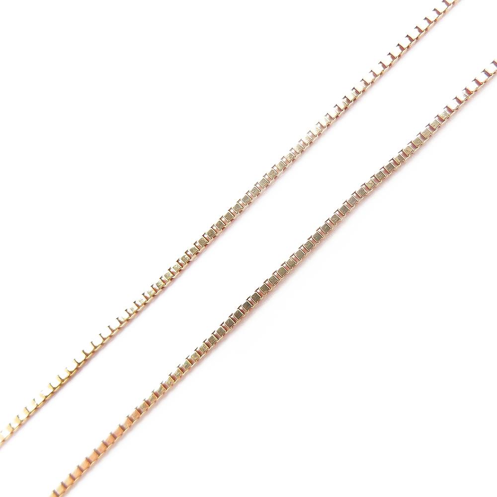 Kultainen Venetsiaketju 46 cm #1