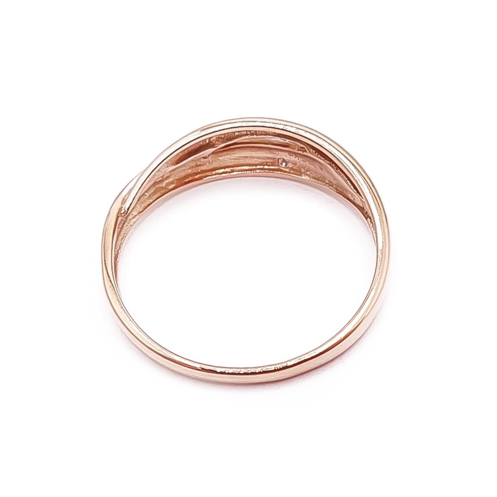 Kultainen timanttisormus 0,01ct 17mm #2