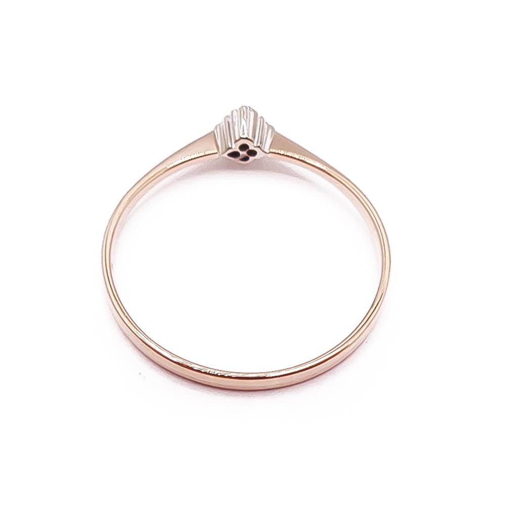Kultainen timanttisormus 0,02ct 18,5mm v.-89 #2