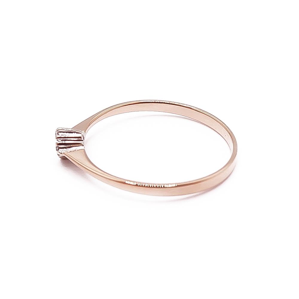 Kultainen timanttisormus 0,02ct 18,5mm v.-89 #3