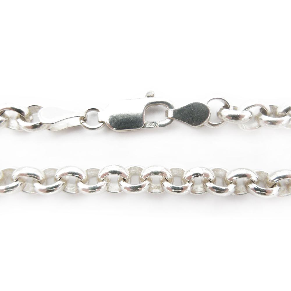 Hopeinen papuketju, 21,5 cm #2