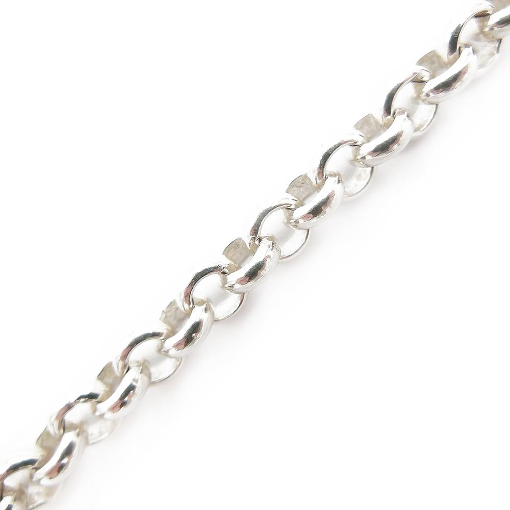 Hopeinen papuketju, 21,5 cm #1