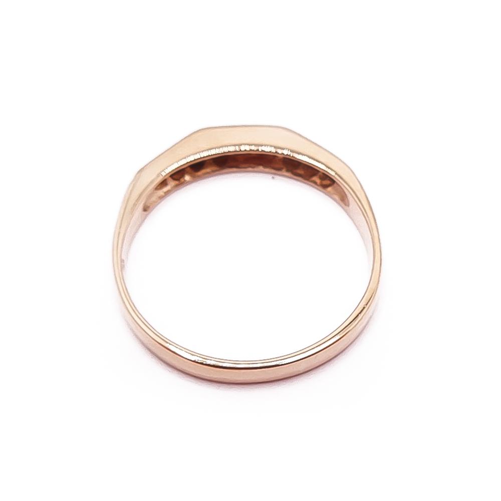 Kultainen timanttisormus 0,27ct 16+mm v.-89 #2