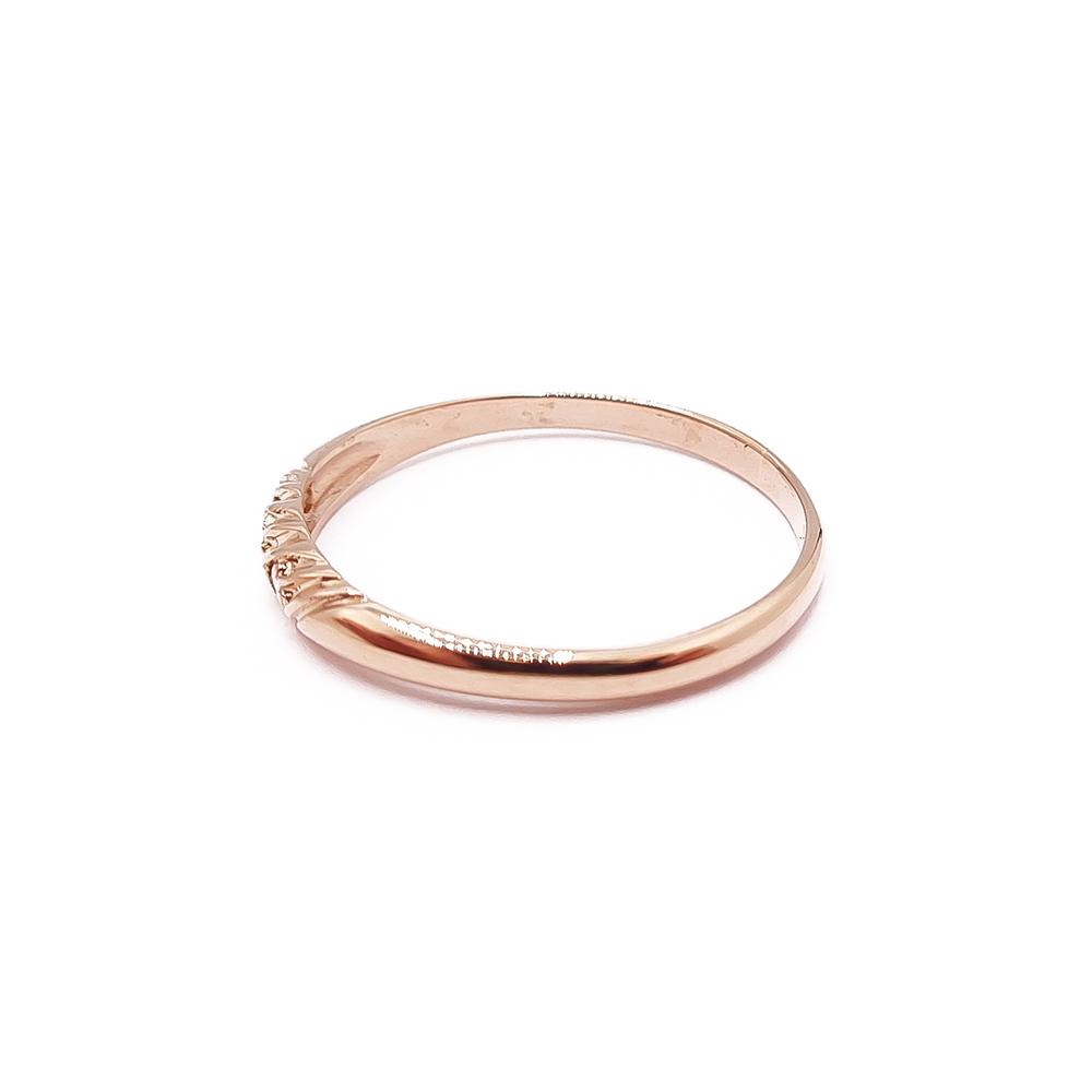 Kultainen timanttisormus 0,03ct 19mm #3