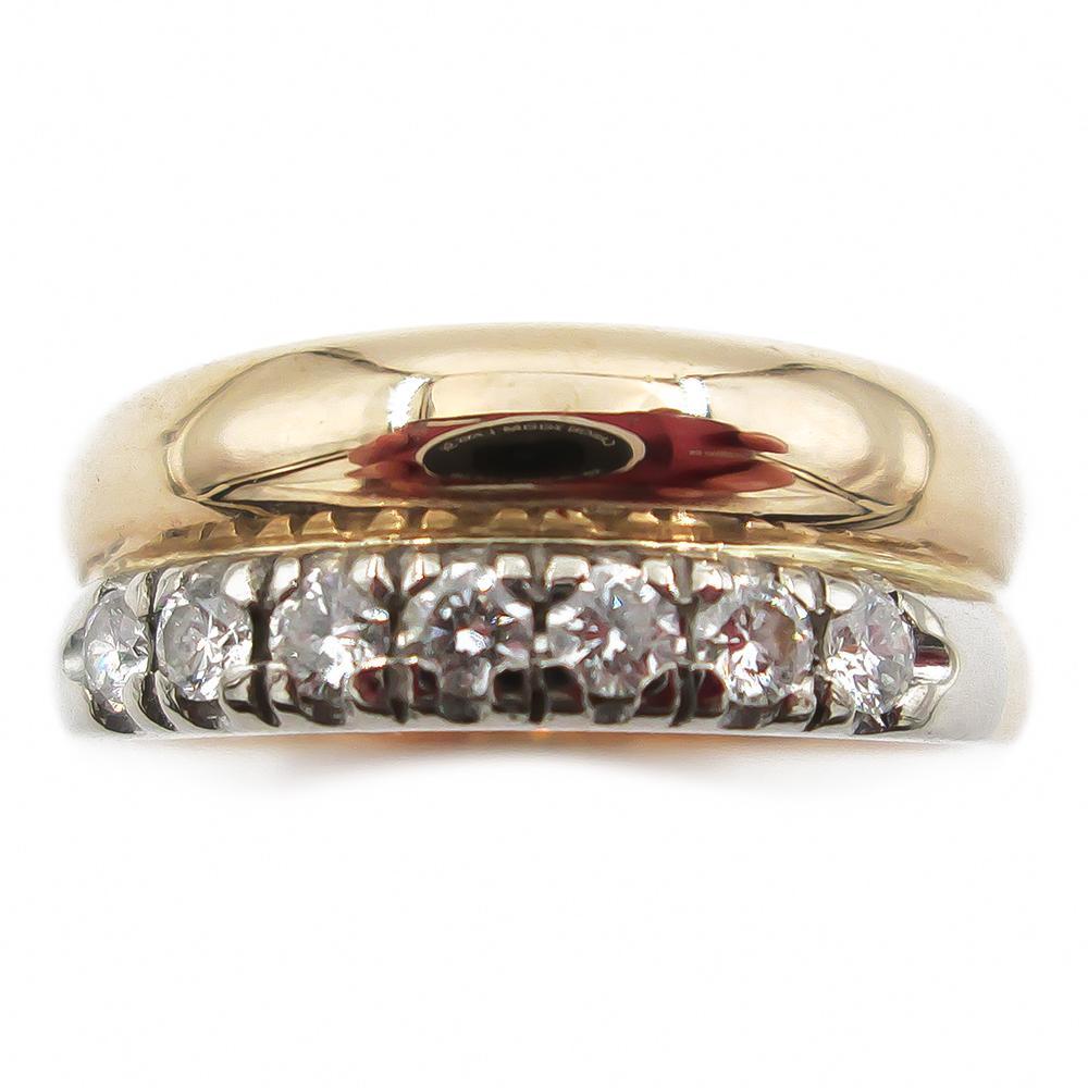 Sandberg merivirta timanttisormus 0,21ct 17mm #1