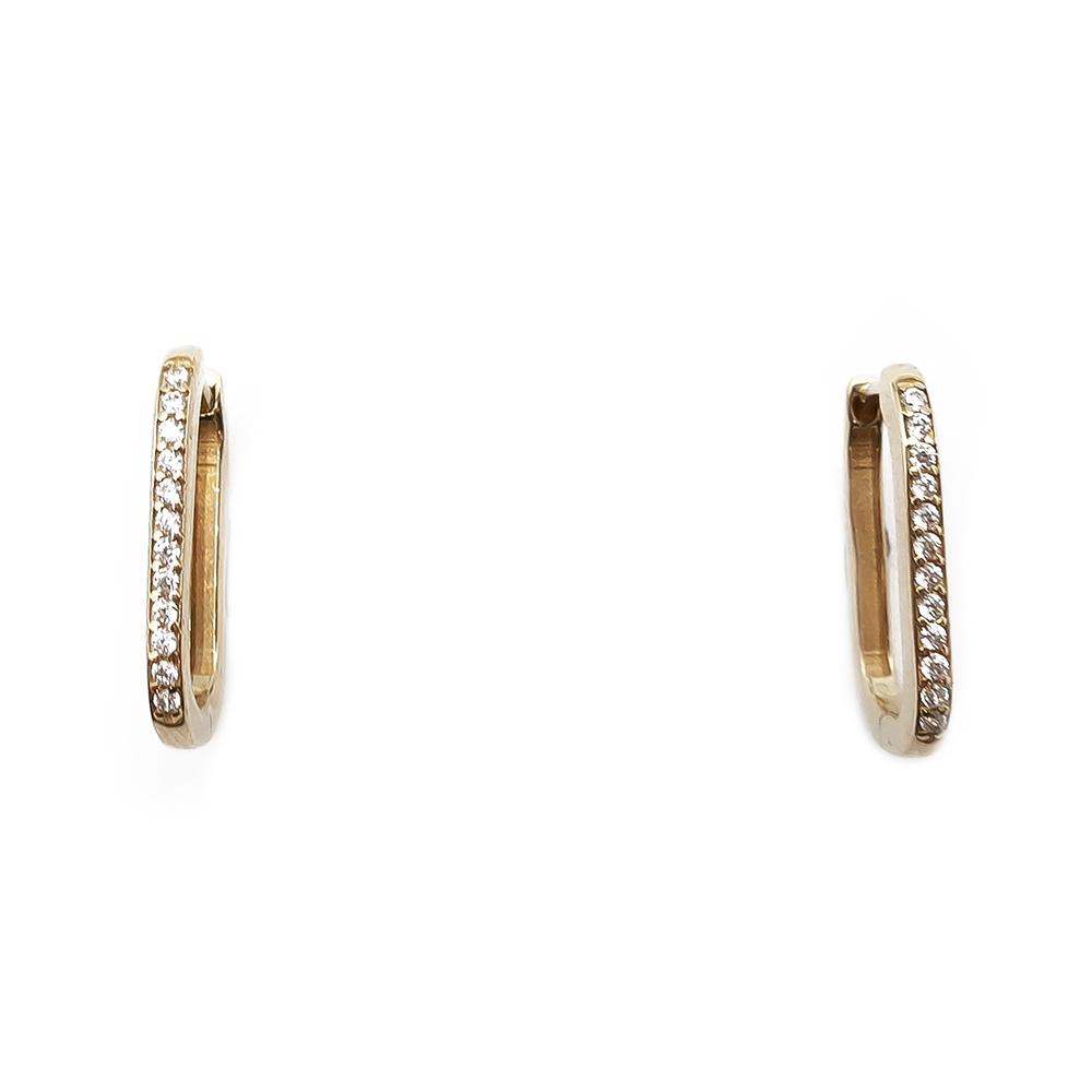 Saranakorvakorut kirkkain kivin #0