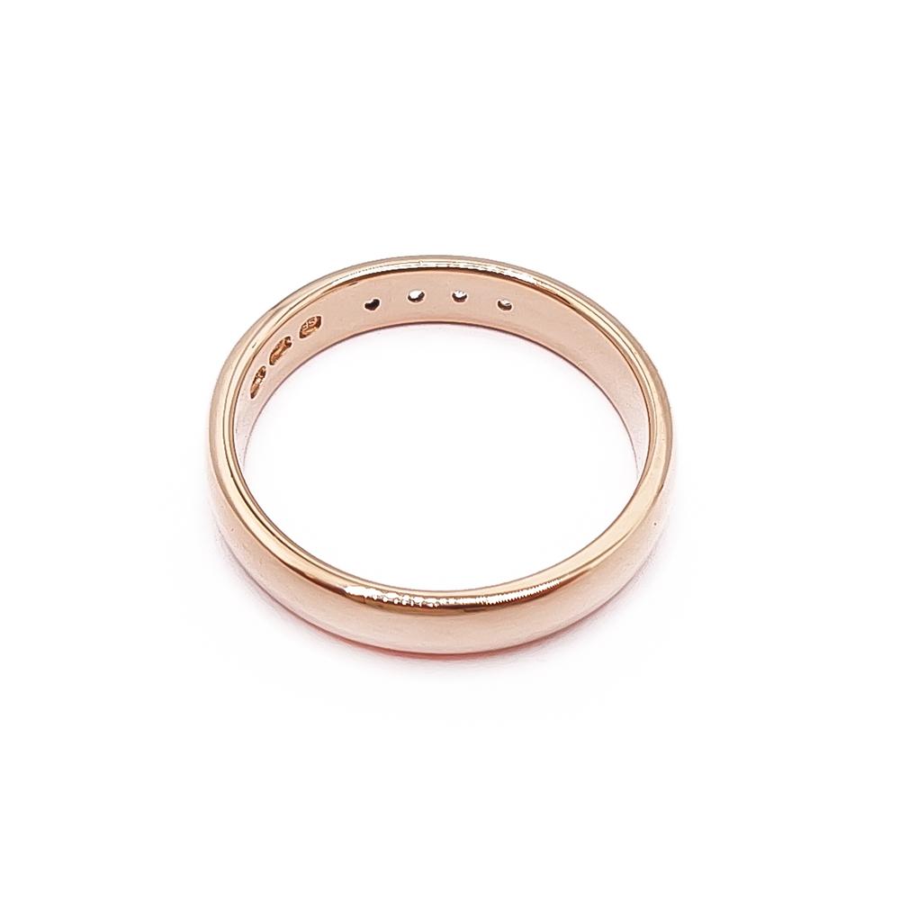 Kultainen timanttisormus 0,2ct 18mm #2