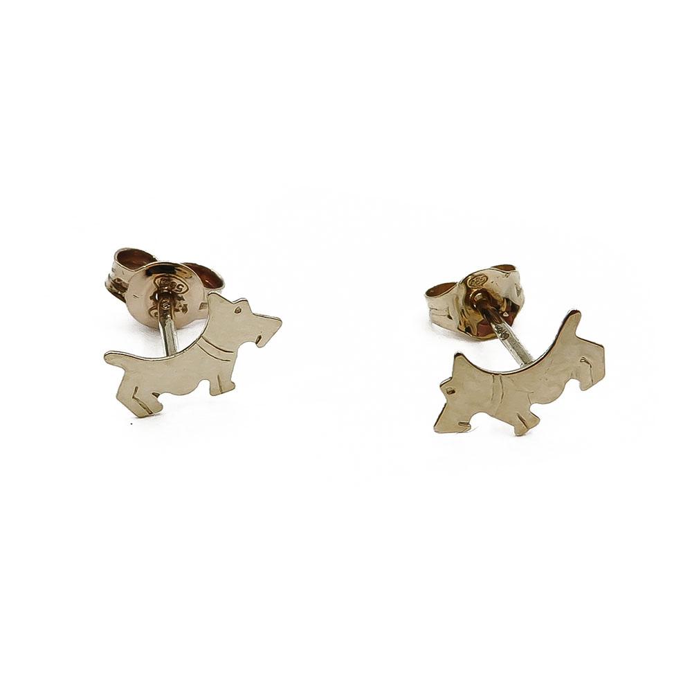 kultaiset korvakorut, koira #0