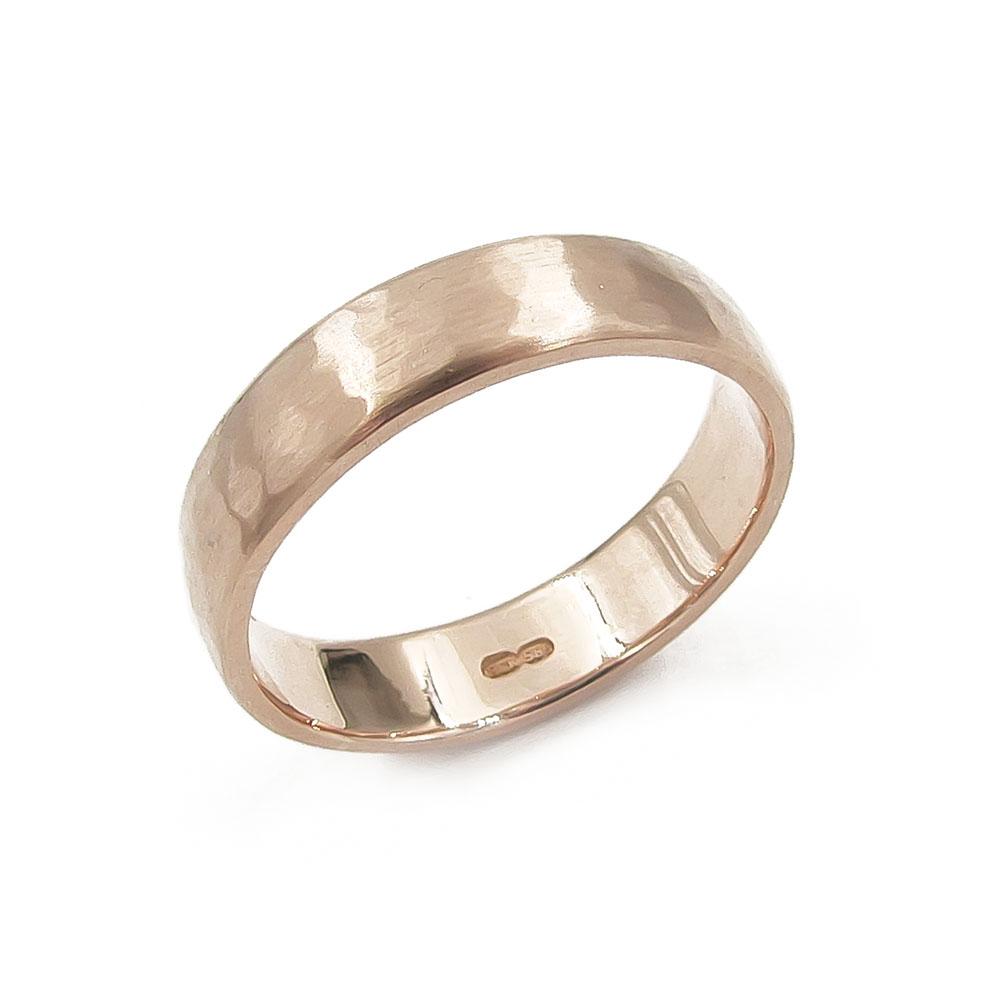 Malmin Korupaja Volcano kultasormus, ruusukultaa halk.21 #0