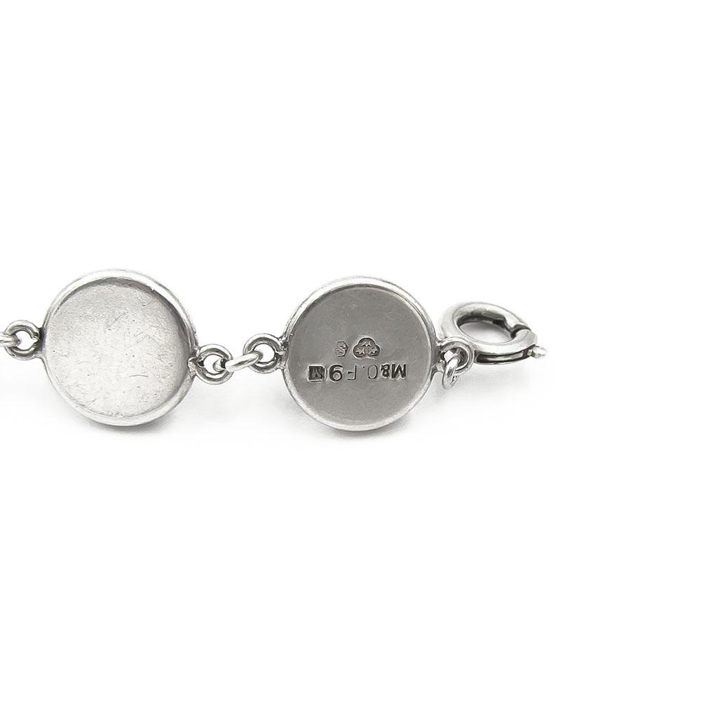 Hopearanne ruotsalaista hopeaa v.1956 18.5cm #1