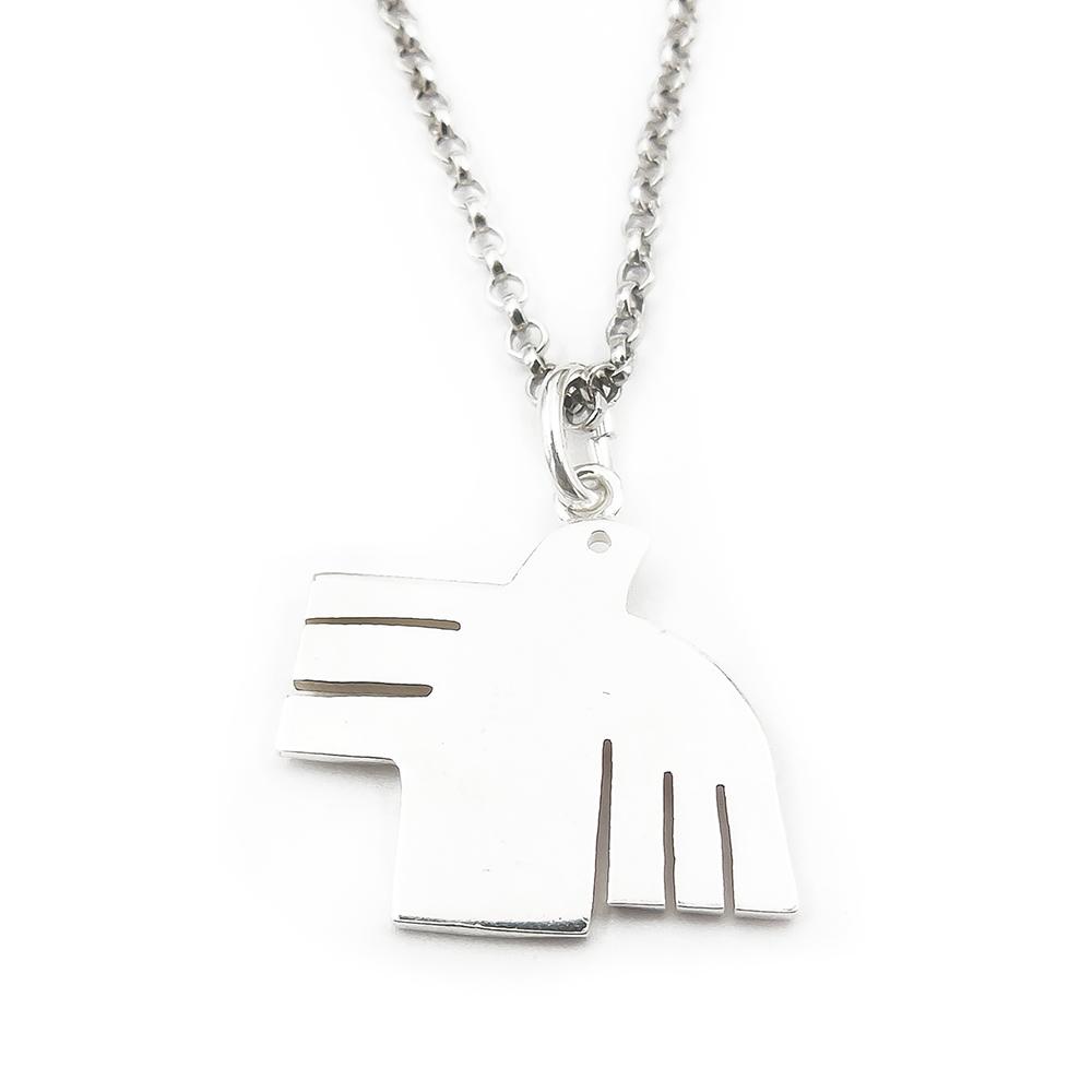 Hopea kaulakoru lintu 42cm ketjussa #1