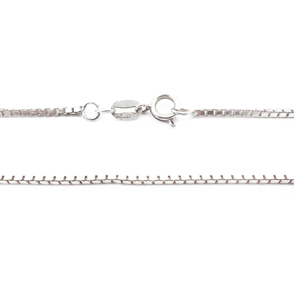 Hopeinen venetsiaketju, 40 cm #3