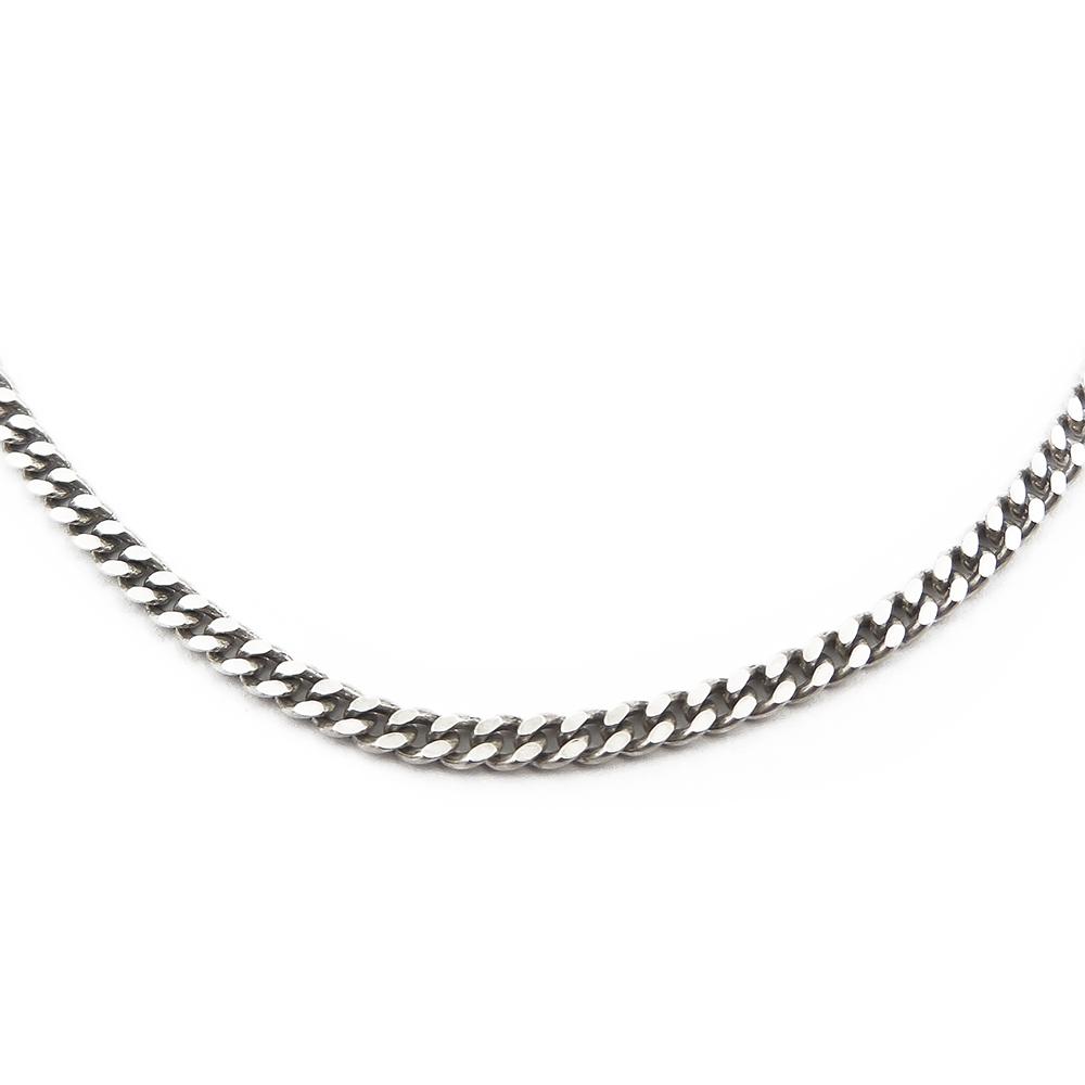 Hopeinen panssariketju 70,5 cm #0