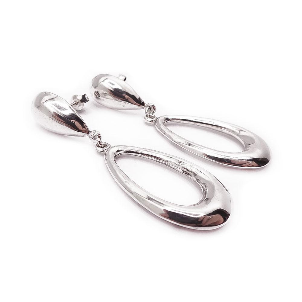 Hopeiset korvakorut #1