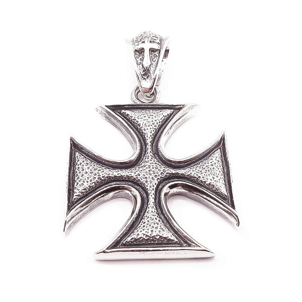 Hopeinen maltan ristiriipus #0