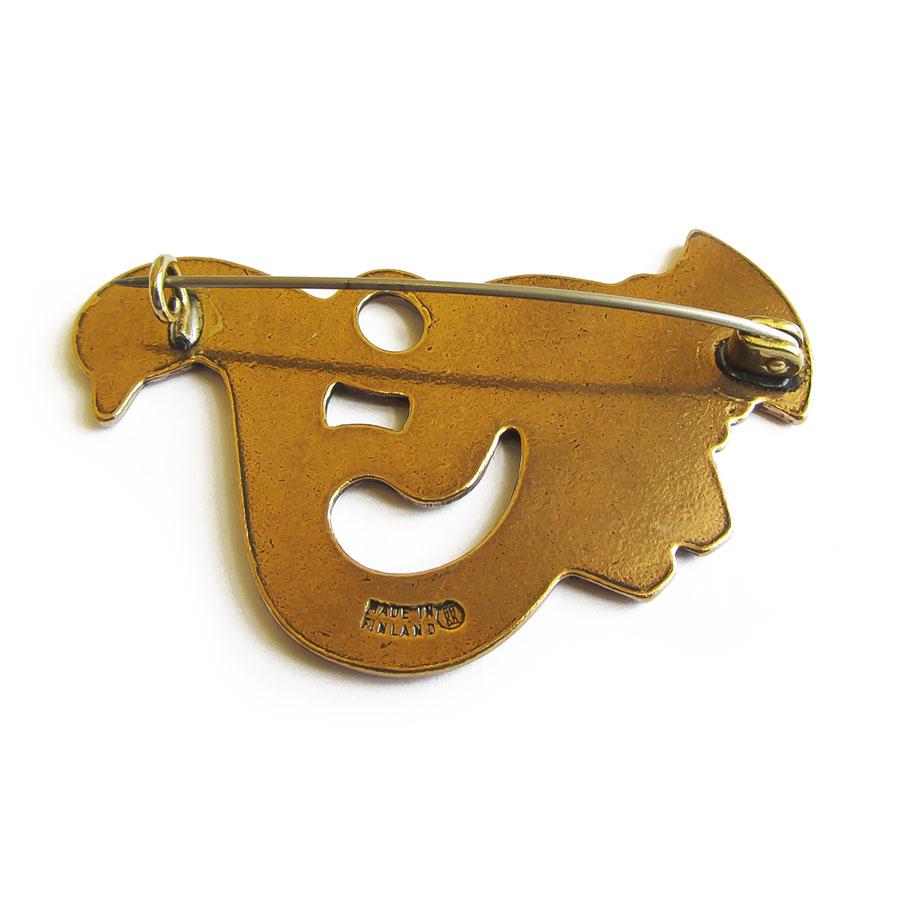 Kalevala Koru Tampereen lintu pieni solki, pronssi #1