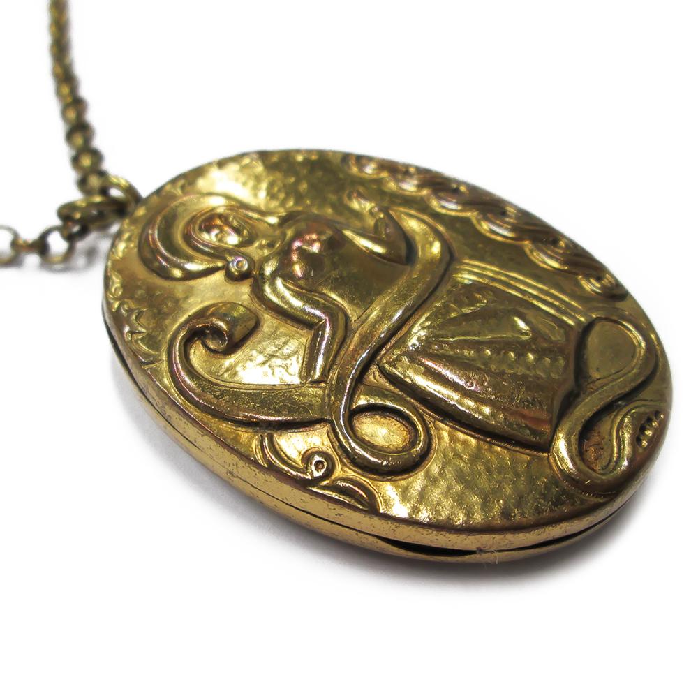 Kalevala Koru Pohjanneito/Madonna riipus, ketju 70cm pronssi #2