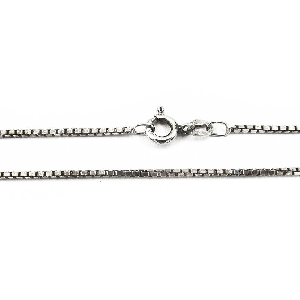 Venetsia hopeaketju 45cm #1