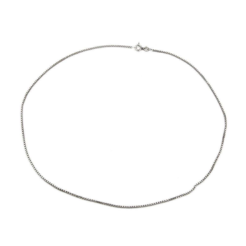 Venetsia hopeaketju 45cm #0