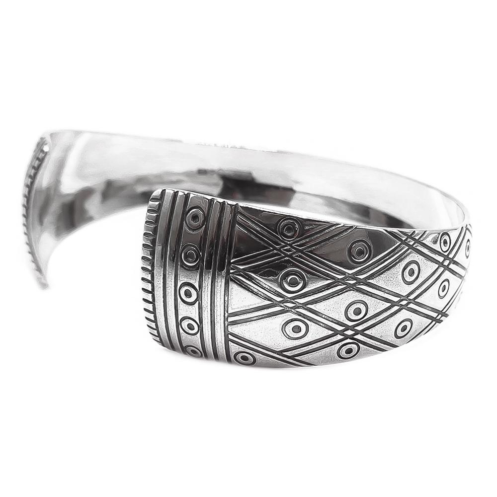 Kalevala Koru Vöyrin rannerengas hopea 52x68 mm,  hopea #1